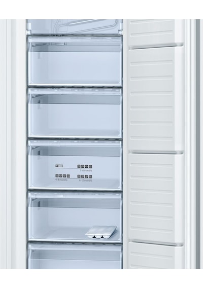 Bosch GSV24VWF0N 182 LT 6 Çekmeceli Dikey Derin Dondurucu