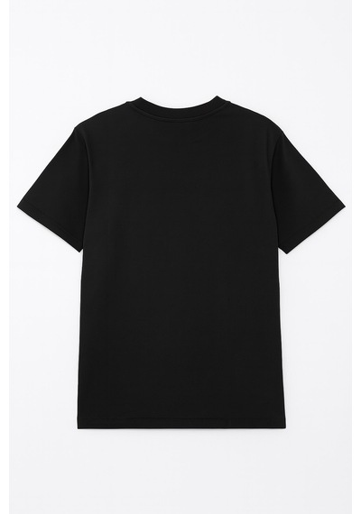 Kadın Bisiklet Yaka Oversize %100 Pamuk T-shirt Çok Renkli