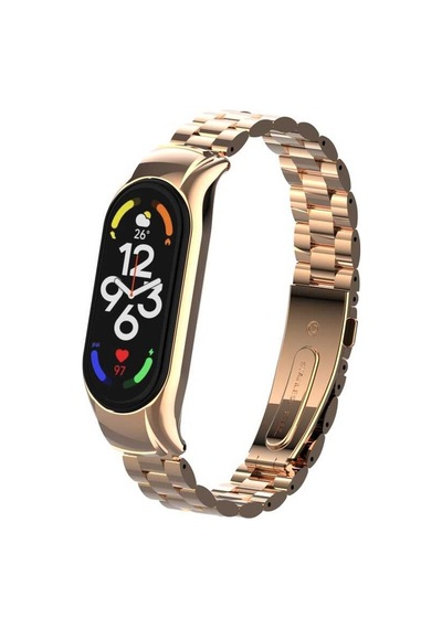 Xiaomi Mi Band 7 Kordon Klipsli Metal Kordon 04