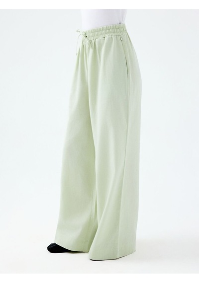 Regular Fit Kadın Pantolon Mint Yeşili