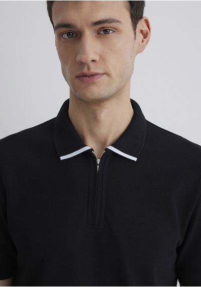 Mavi Regular Siyah Erkek Polo Yaka T-shirt M0612654-900 Siyah