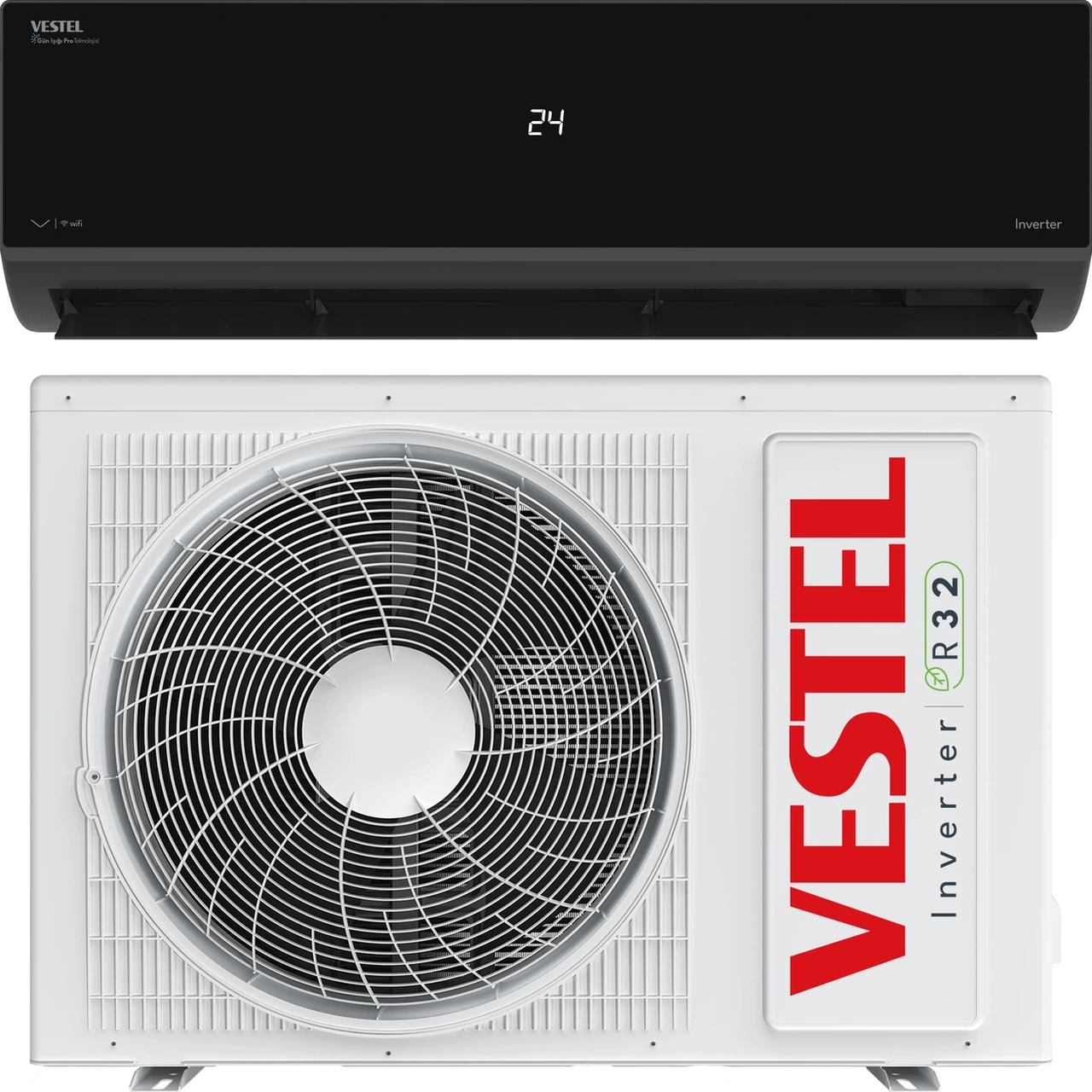 Vestel Nova Inverter 242 GI Pro Wi-Fi 24000 BTU Duvar Tipi Klima