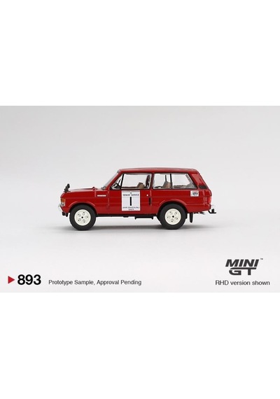 Bl 893 Minigt Range Rover 1971 International Hillrally Winner 1/64 Model Araba