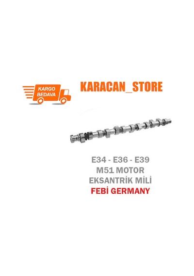 Bmw E36 E34 E39 M51 Eksantrik Mili