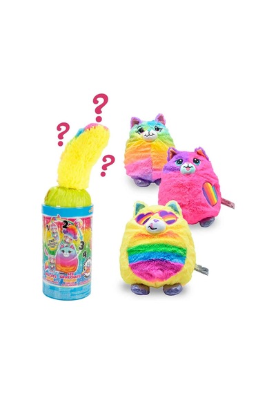 Sunman Misfittens Peluş Sürpriz Paket W4 6d S01004680 04680 Yeşil Kapak Çok Renkli