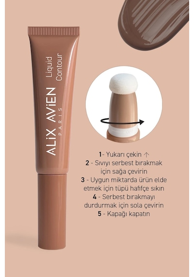 Alix Avien E Vitaminli Nemlendiren Kremsi Likit Kontür 104 Mahogany