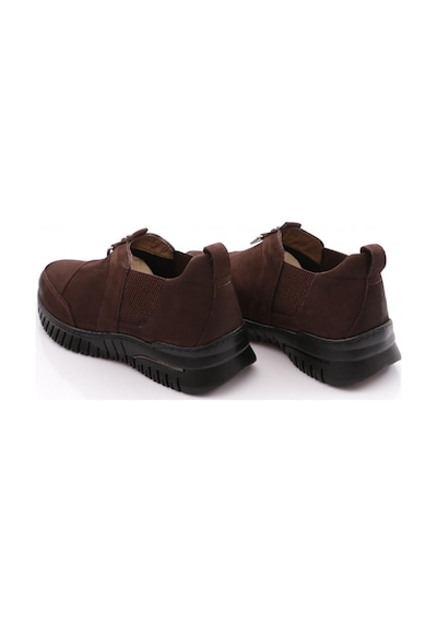 Dgn 1453-1 Kadın Comfort Ayakkabı Kahverengi