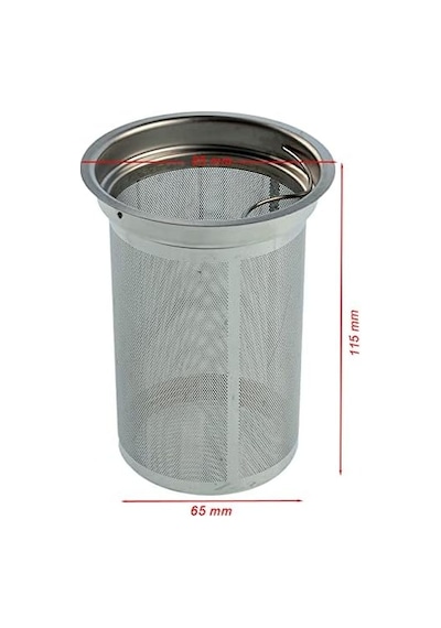 Çay Makinesi Metal Demlik Süzgeci 6.5 X 11.5 Cm