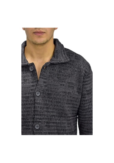 Erkek Spor Düğmeli Hırka R6380 Bgl-st03173 001