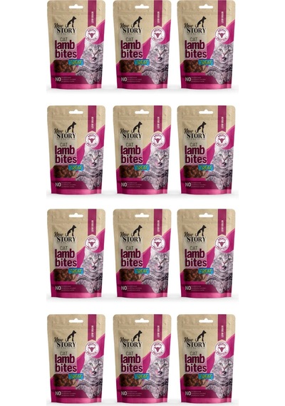 Cat Lamb Bites 12x60gr. Kuzu Etli, Kedi Ödül Maması
