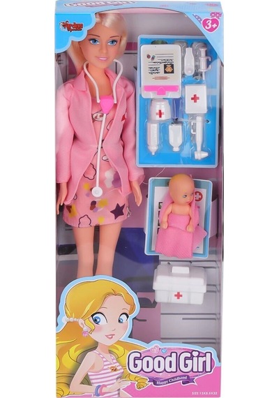 Wg-115225a Aksesuarlı Doktor Bebek 29 Cm -vardem
