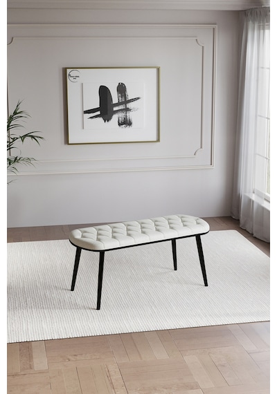 Polo Puf Bench Bank 45 110 Siyah Krem