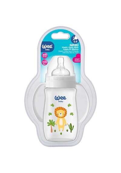 Wee Baby Safari Kulplu Pp Biberon 250 Ml EWE-M6000484
