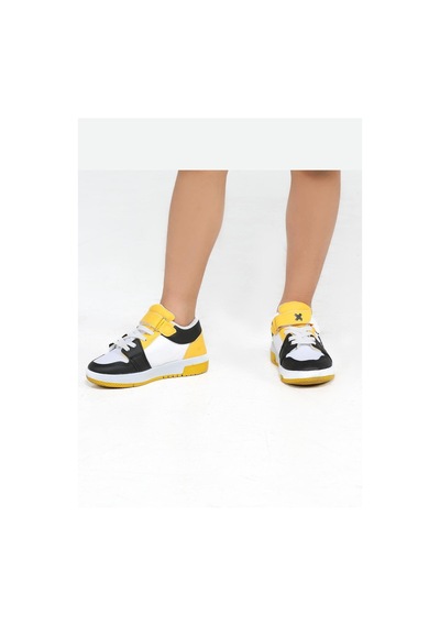 Casa Sarı Siyah Unisex Çocuk Sneakers Sarı - Siyah