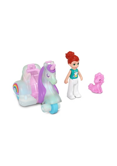 Polly Pocket'ın Muhteşem Araçları Oyun Setleri Hkv81
