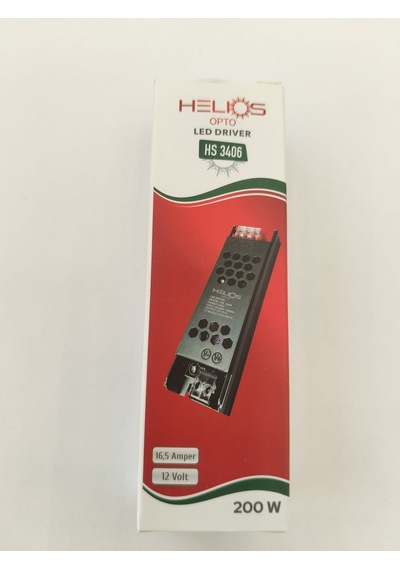 Hs-3406 Şerit Let Trafosu 16,5amper 200w 12v