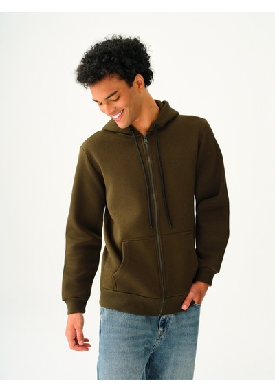 Erkek Sweat Lf2034270 Haki