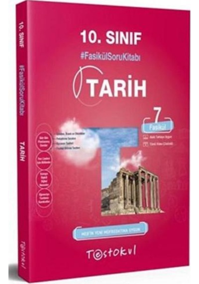 Test Okul 10. Sınıf Tarih Fasikül Soru Kitabı