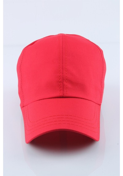 Cappello Düz Unisex Şapka Cplduzr005 Kırmızı