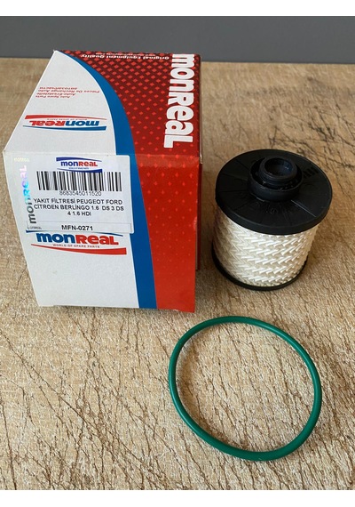 Monreal Mfn-0271 Yakıt Filtresi Berlingo 1.6 Ds 3 Ds 4 1.6 Hdı 9801366680 1643624980