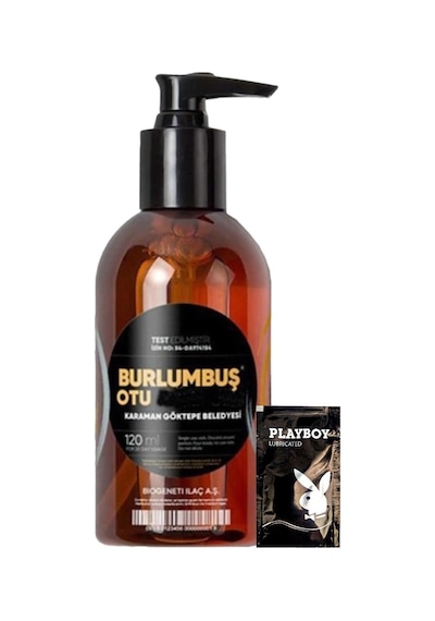Playboy Burlumbuş Otu Jeli Dolcer2-2:0122 120 Ml Bölgesel Relax Jeli + 1 Hediye Jel