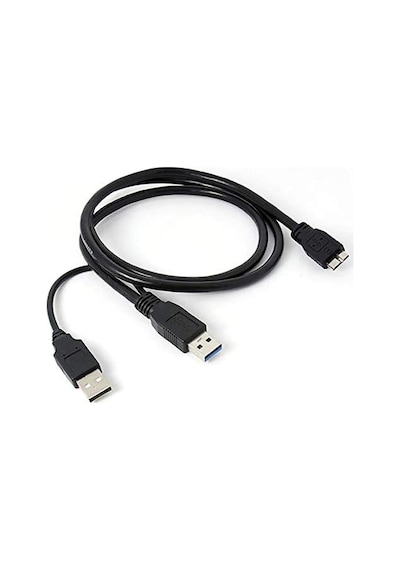 4574 Micro Usb 3.0 Hdd Harddisk Bağlantı Veri Ara Y Kablosu 1.5 Metre