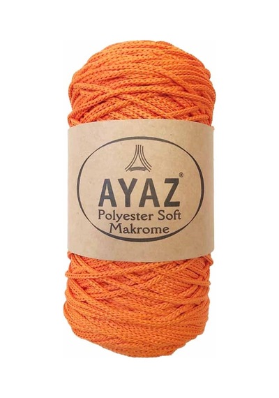Ayaz Polyester Soft Makrome Ipi 1979 Turuncu