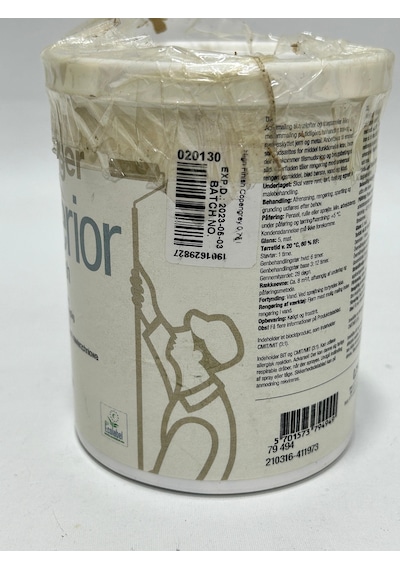 Flügger Interior High Finish 5 İç Mekan Akrilik Ahşap Boyası 0.75l 2023 Tarihli