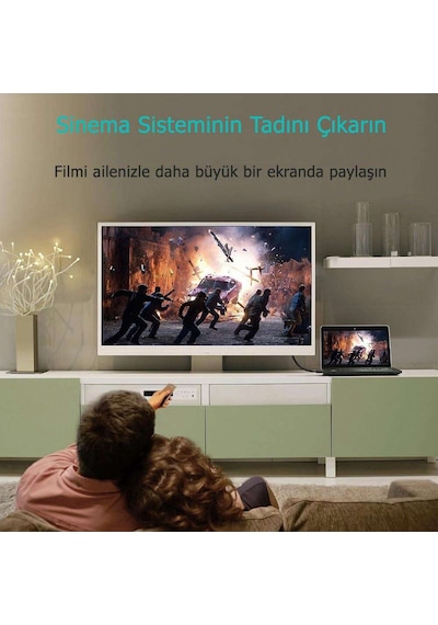 Ugreen 4K Displayport HDMI Dönüştürücü Kablo 1.5 Metre