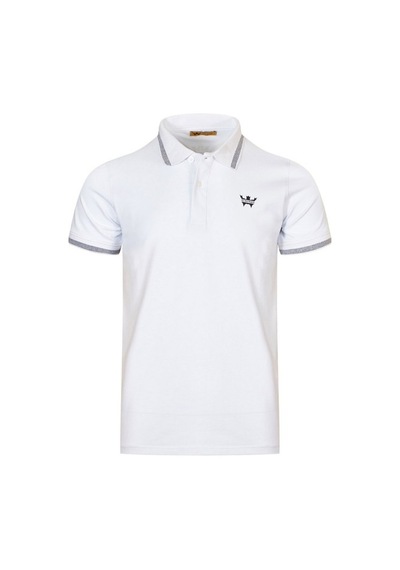 Thewıldwalkıng Erkek Polo Yaka T-Shirt-Beyaz