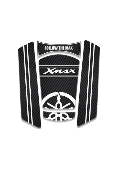 Yamaha Xmax Uyumlu Beyaz Tank Pad 2025-2026 Diğer