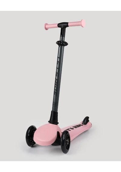 Let's Be Child Let's Ride Two Işıklı Katlanabilir 3 Tekerlekli Scooter Pembe
