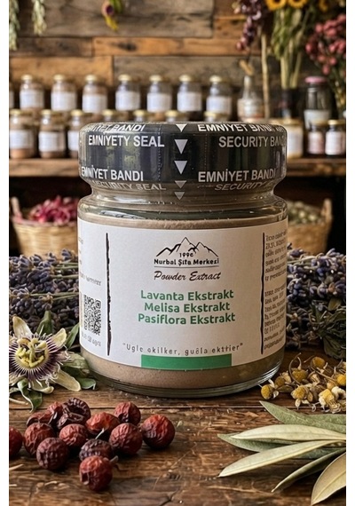 Nurbal Şifa Merkezi Lavanta Melisa Pasiflora Ekstrakt 120 G