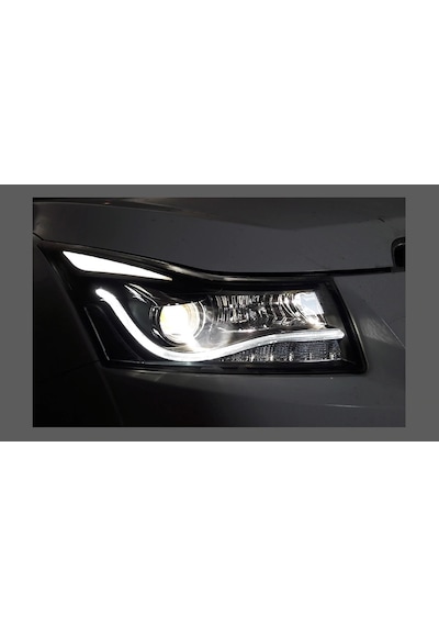 Cruze Kaşlı Bi Xenon Far Seti Sağ Sol