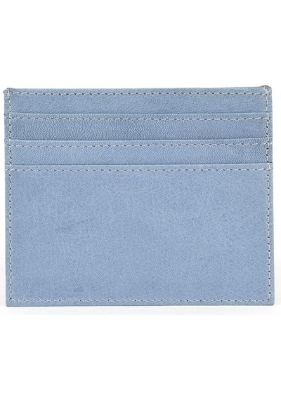 Ziya, Unisex Hakiki Deri Kartlık 1539852z05 Mavi 1539852z05 210 Mavi