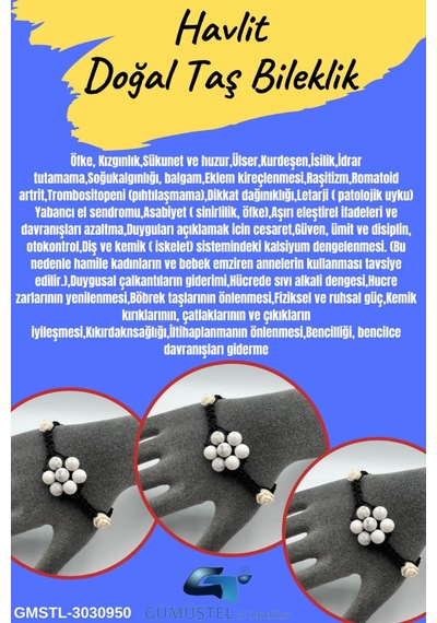Gümüştel El Sanatları Sertifikalı Havlit Doğal Taş Bileklik Asansörlü Kilit Sistemi Aaa Kalite El Yapımı Bileklik 6mm Çok Renkli Gümüştel El Sanatları Sertifikalı Havlit Doğal Taş Bileklik Asansörlü Kilit Sistemi Aaa Kalite El Yapımı Bileklik 6mm Çok Renkli