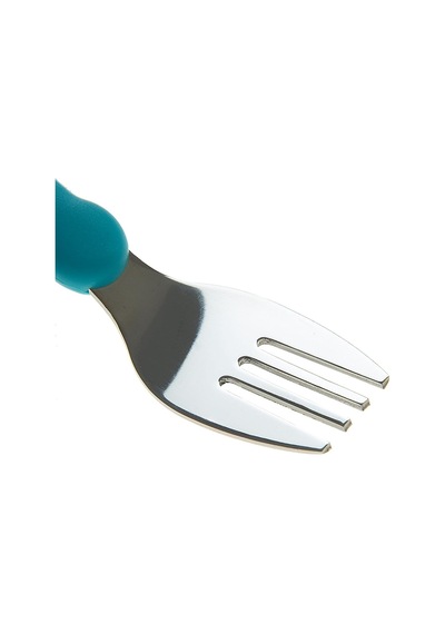 Babyjem Paslanmaz Çelik Çatal Kaşık Seti Turkuaz Genel
