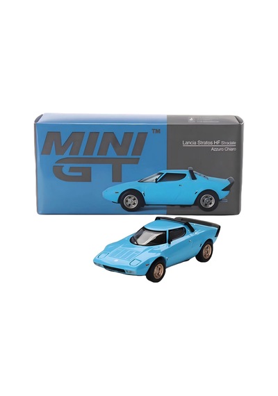 Mey İthalat Gt 1/64 Lancia Stratos Hf Stradale Azzuro Chiaro Mgt00624