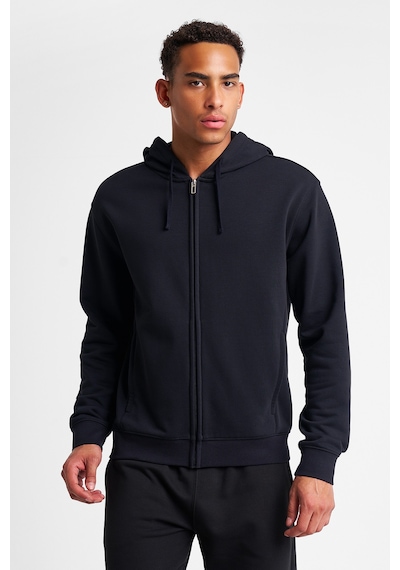 Lescon Erkek Fermuarlı Kapüşonlu Sweatshirt 25s-1263-25n Lacivert