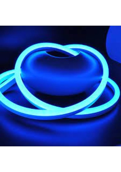 24v Neon Şerit Led Mavi Işık