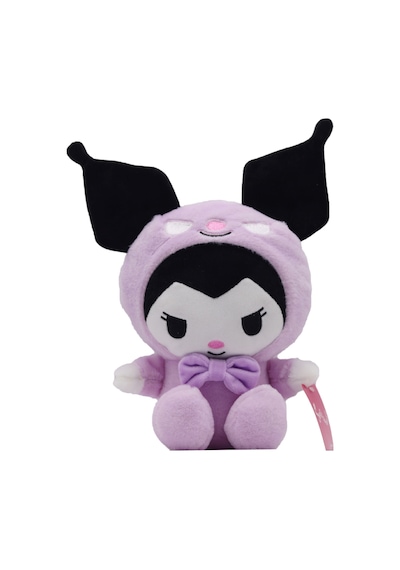 Mengtuo Kuromi Peluş Oyuncak Kısa Peluş Çizgi Film Bebeği Pembe Top Kuromi