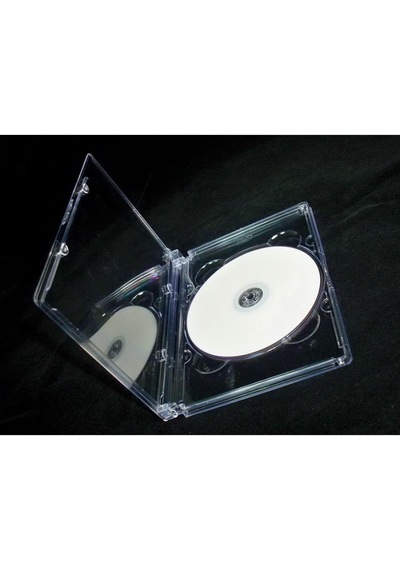 Elba Qd-527 1Li Parlak Şeffaf 10Mm Dvd Kutusu 10 Adet