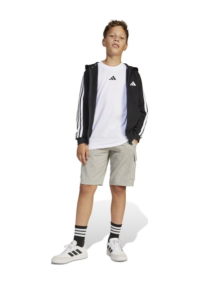 Adidas J 3s Fl Fz Hd Siyah Erkek Sweatshirt Jd6494