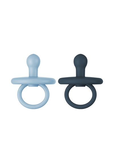 2'li Emzik 0+ Ay - Mineral Blue / Deep Blue 3 Adet