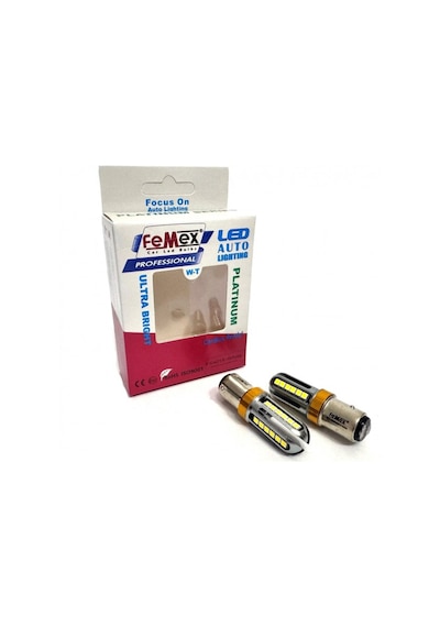P21w 1157 15w Çift Duy Beyaz Led Ampul Femex Platinum
