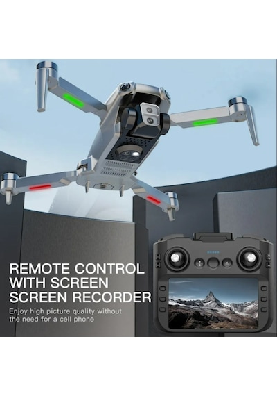 T7 Pro Drone 4k Çift Kameralı Gps Wifi Fpv 360 Engel Algılama Katlanabilir Drone-1598