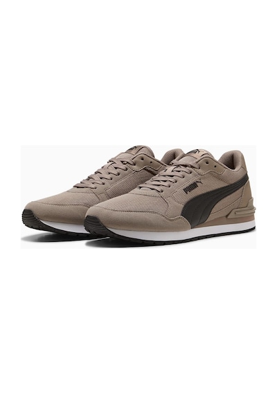 Puma St Runner V4 Mesh Erkek Spor Ayakkabı Gri 39966618 Kahve Rengi