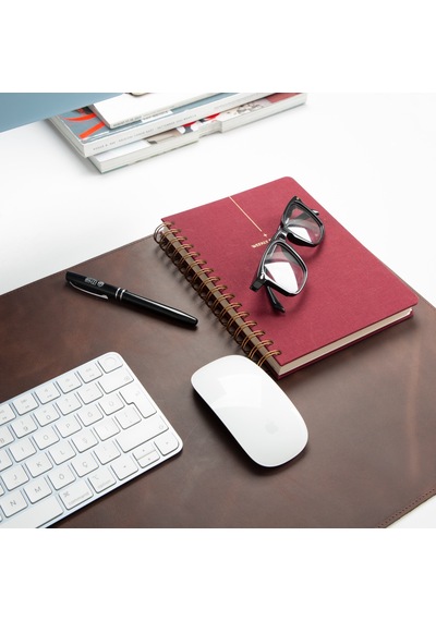 Atelier 91 Saddle Heritage Leather Desk Mat - Medium M
