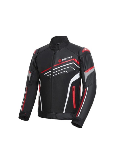 Scoyco Jk153 Motosiklet Montu Deri 4 Mevsim Oxford 600-d Dayanıklı Kumaş Motorcu Mont Red Siyah - Kırmızı Scoyco Jk153 Motosiklet Montu Deri 4 Mevsim Oxford 600-d Dayanıklı Kumaş Motorcu Mont Red Siyah - Kırmızı