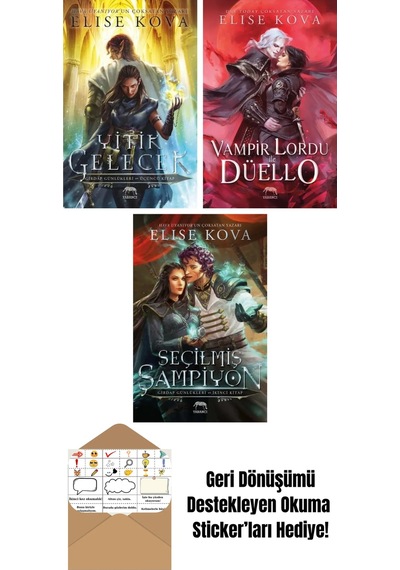 Yitik Gelecek + Vampir Lordu İle Düello + Seçilmiş Şampiyon Girdap Günlükleri İkinci Kitap Ciltli